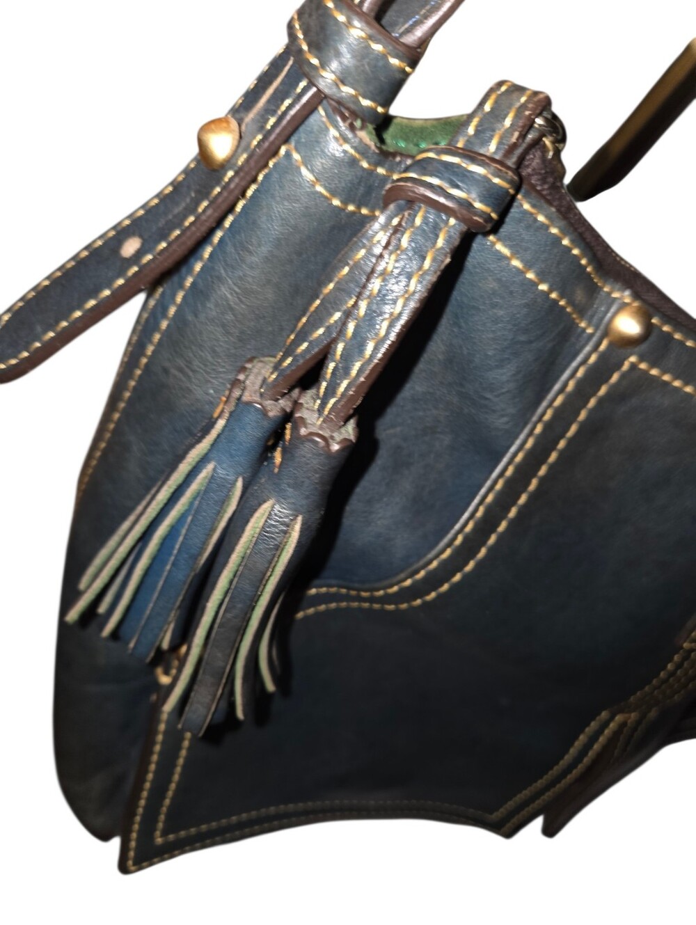 Dooney & Bourke Florentine In Teal - Picture 4 of 10